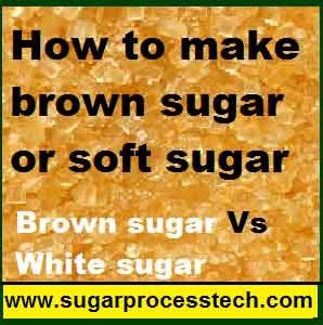 Brown Sugar manufacturing process | Specifications of brown sugar- sugarprocesstech