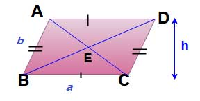 Formulas for Area of the parallelogram, Perimeter of the parallelogram - sugarprocesstech